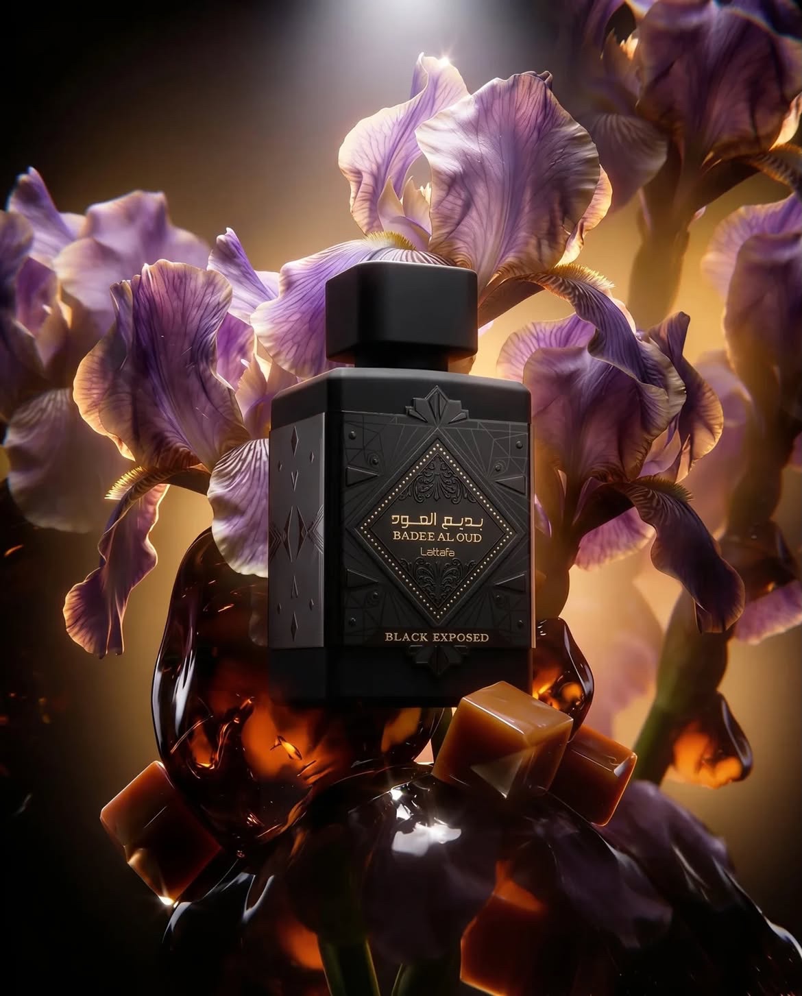 Black exposed Lattafa badee al oud - Image 4